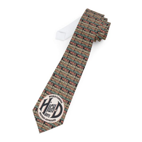 High-D Boys "World Famous, Mother Approved" Tie | Official Band Merch for Fancy Folks - Image 2