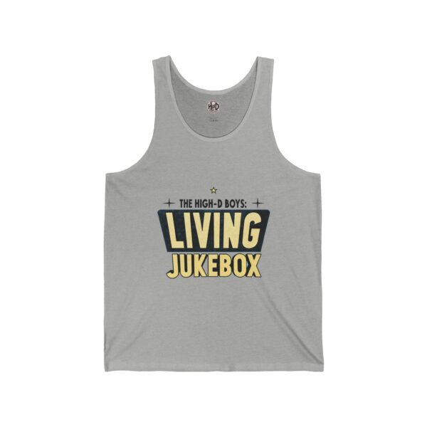 High-D Boys “Living Jukebox” Tank | Sleeveless & Request-Resistant - Image 3