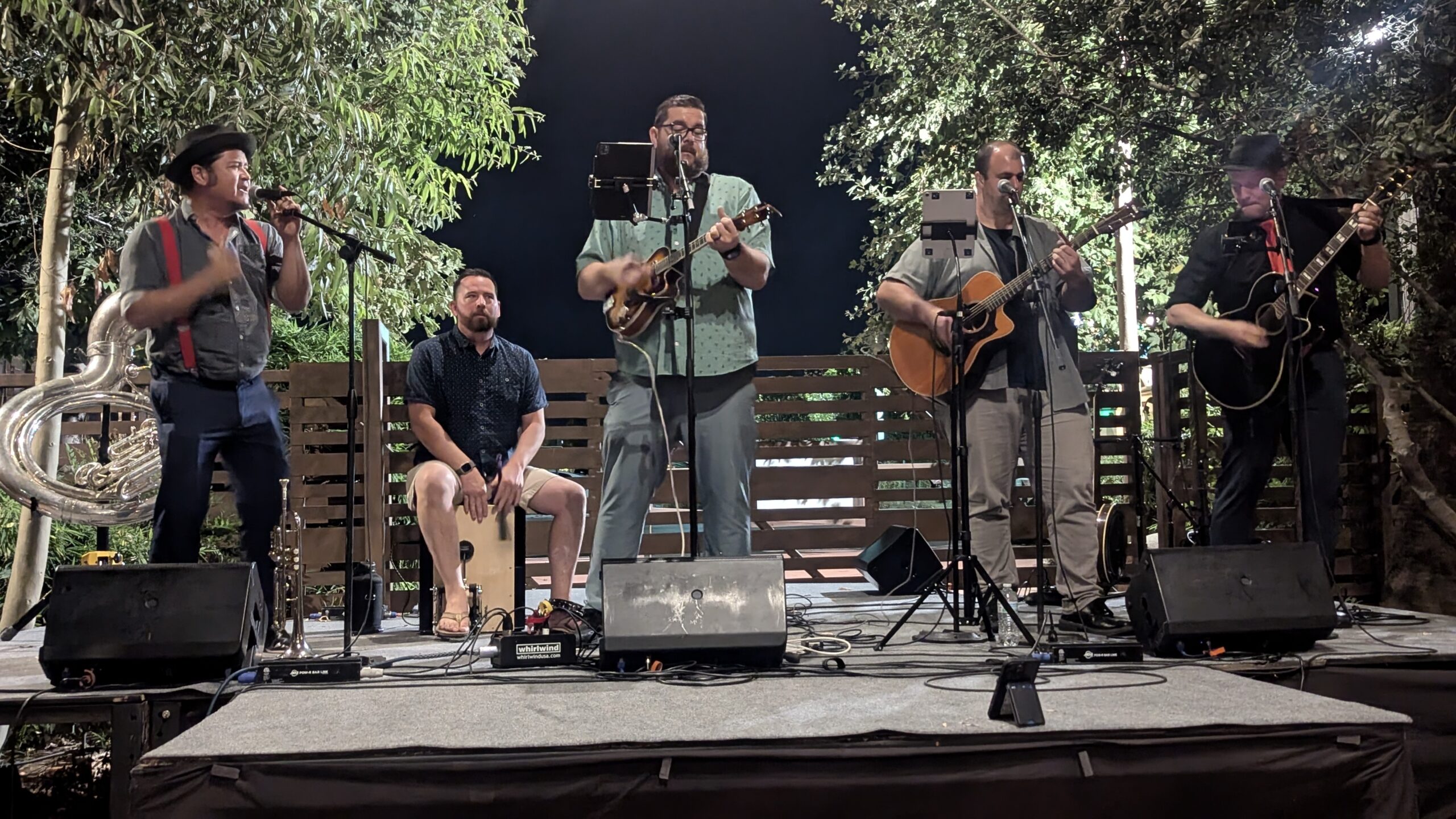 The High-D Boys performing at Oktoberfest