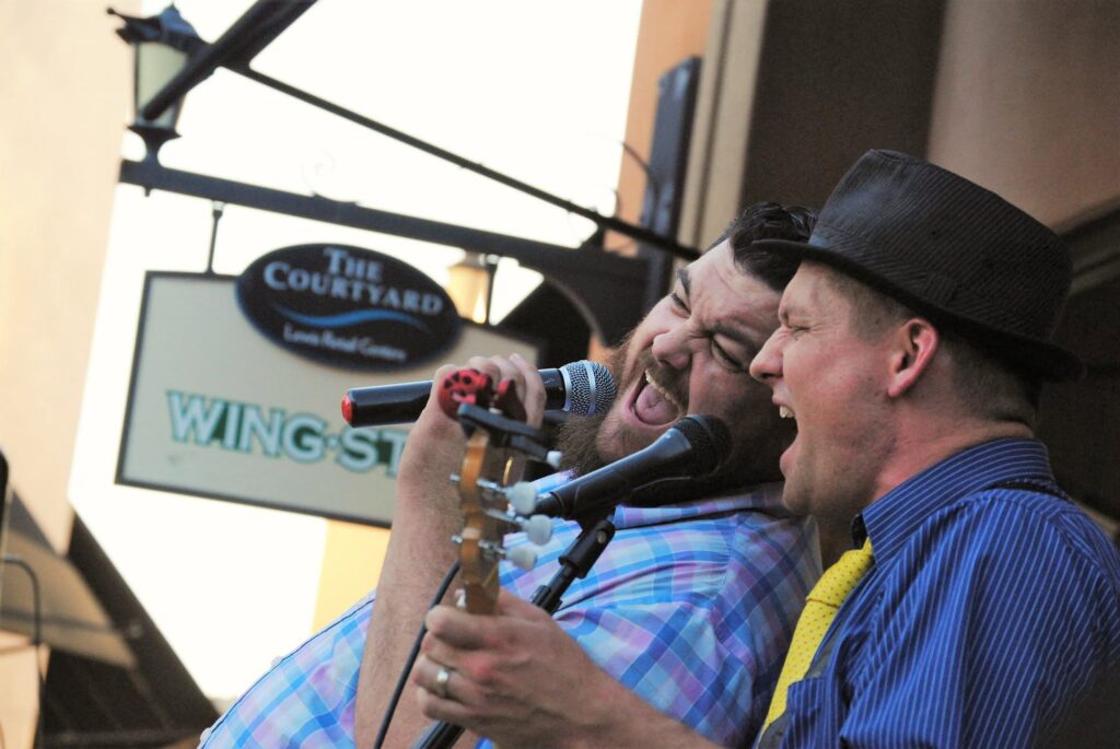 The High-D Boys at Community Event