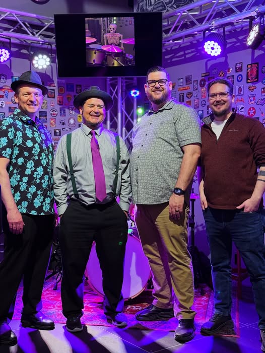 The High-D Boys on a live stage